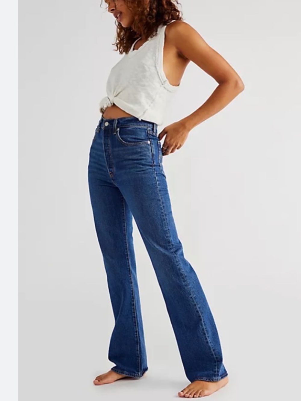 Levis Ribcage Bootcut